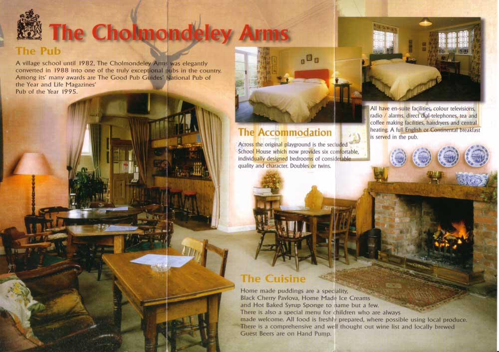 The Cholmondeley Arms Cheshire 2